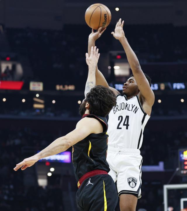 世界杯官方直播软件下载-篮网菜鸟吹响反击号角 托马斯生涯首次上双有点飘