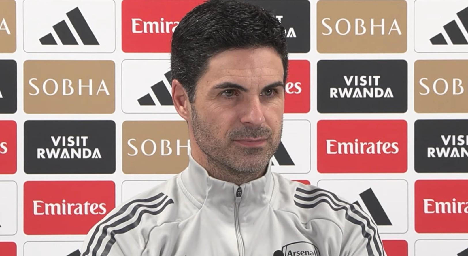 世界杯官网app下载官方最新版-阿尔特塔：卡拉菲奥里是肌肉伤；我会根据对手调整中锋选择